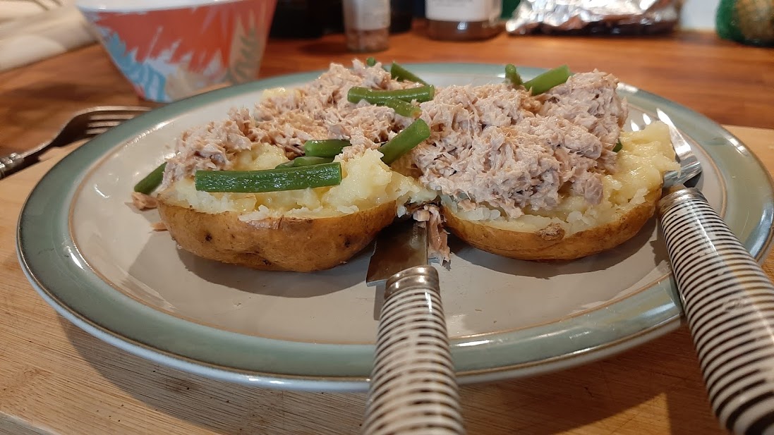 Tuna Baked Potato The Food Mod