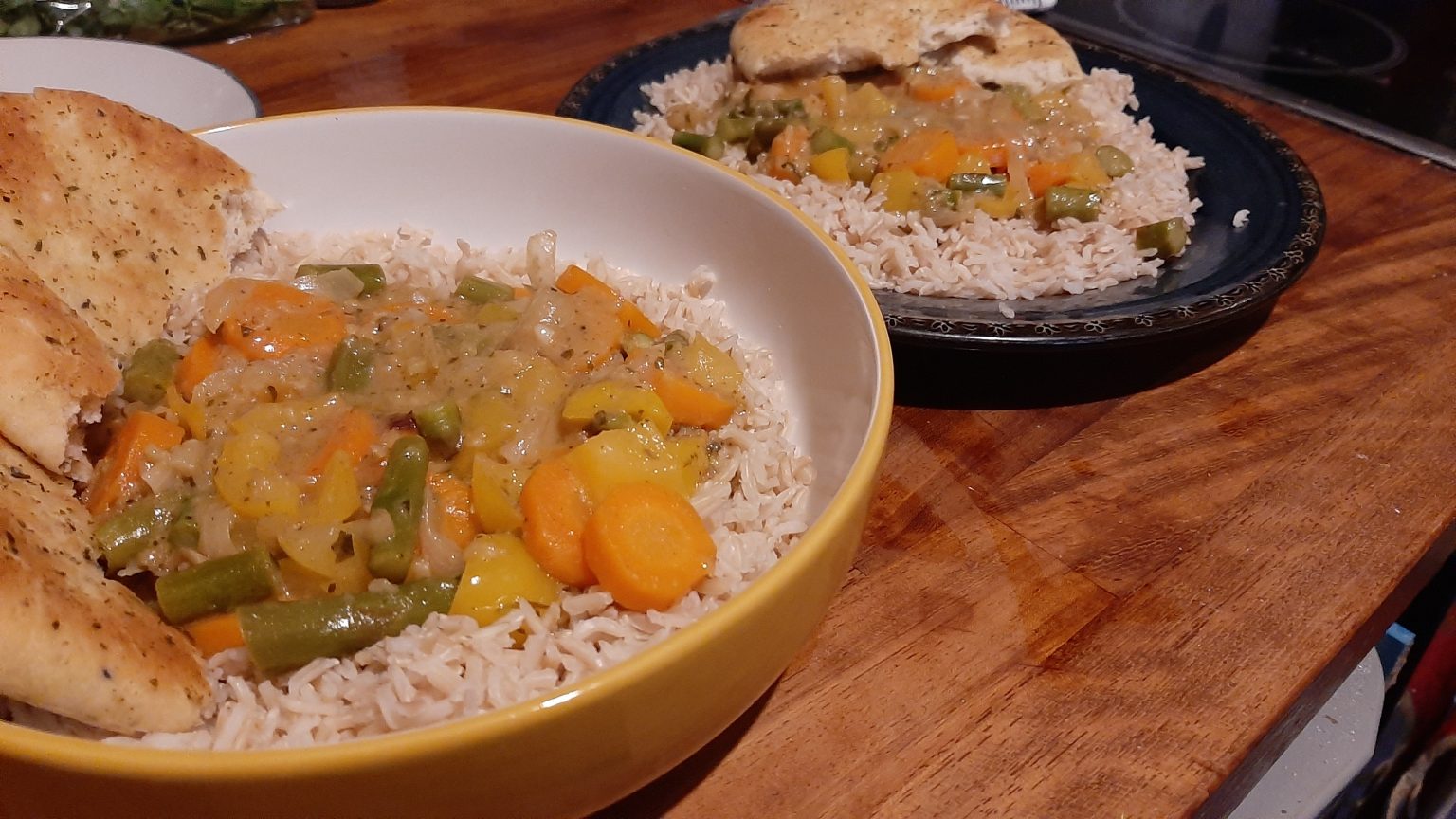 Asparagus Green Curry The Food Mod