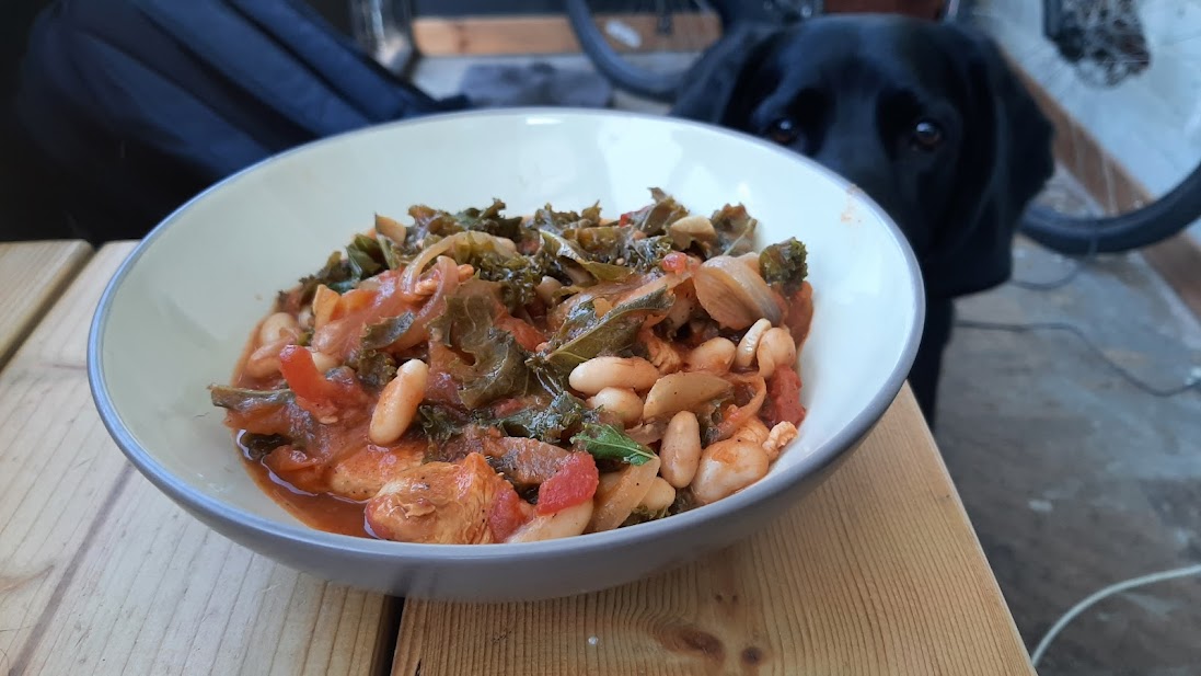 Garlicky Kale and Bean Stew The Food Mod